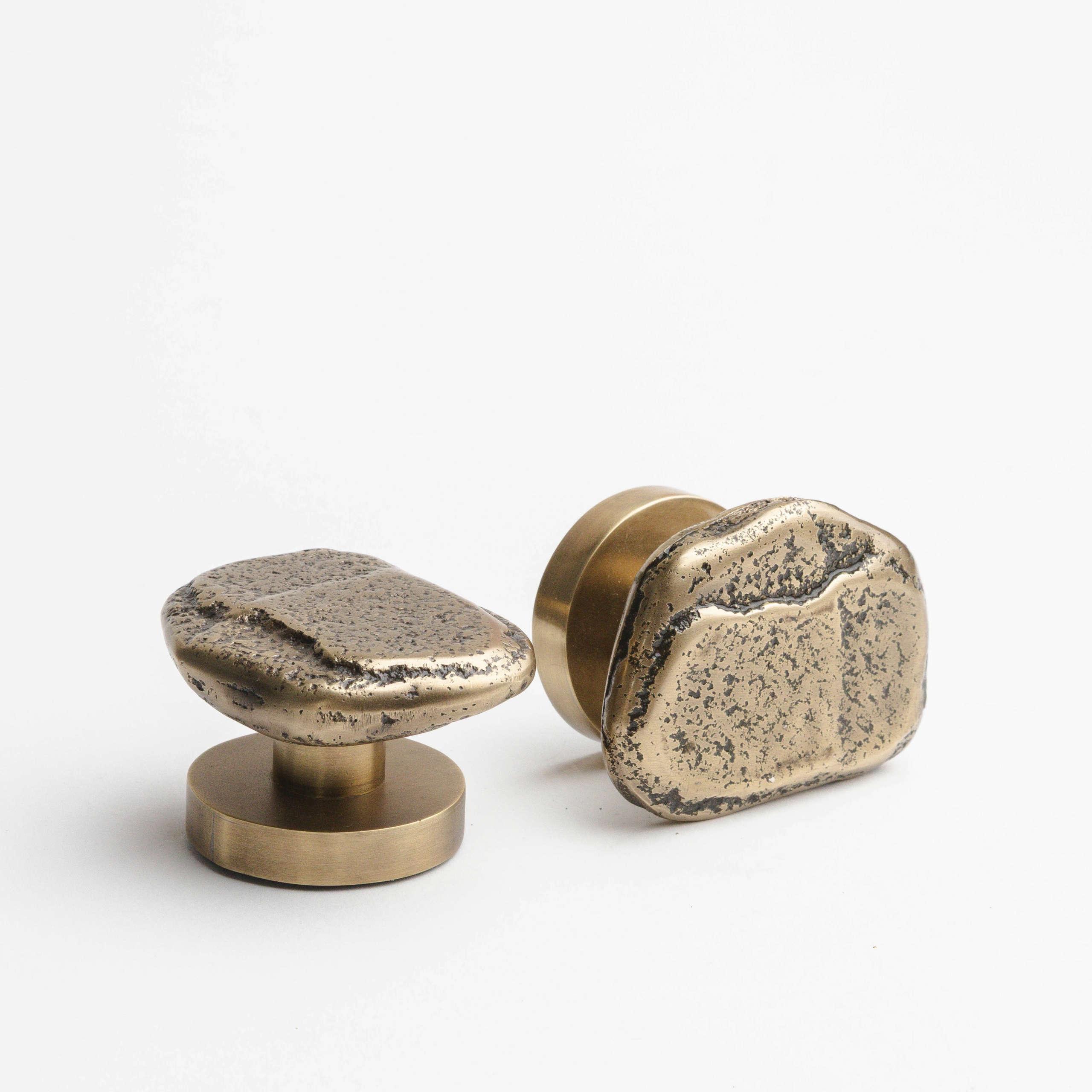 Brass door handle
