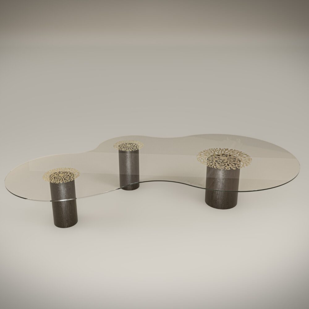 Gaetano corail 1 coffee table