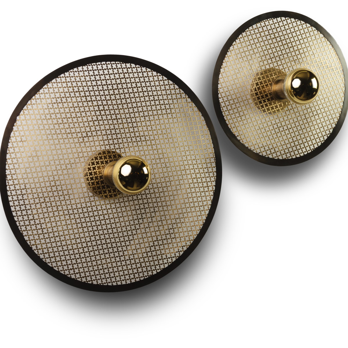 Applique Art Déco 13 en laiton Atelier Landon