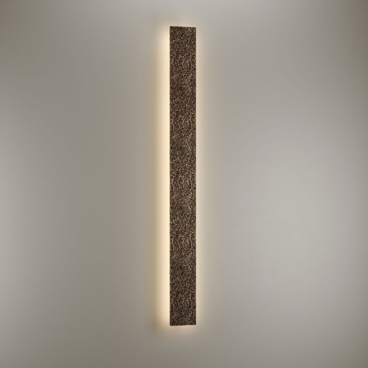 Handcrafted opaline glass wall sconce VICTOR 2 in solid brass